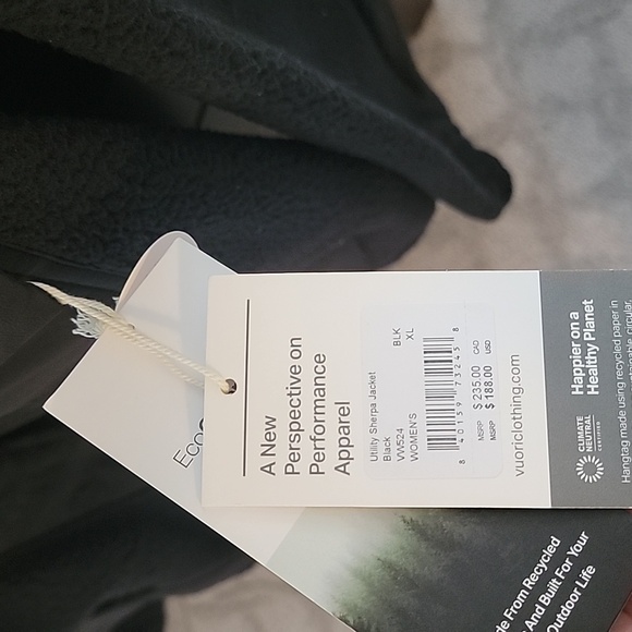 NWT Vuori Utility Sherpa Jacket - Picture 3 of 6